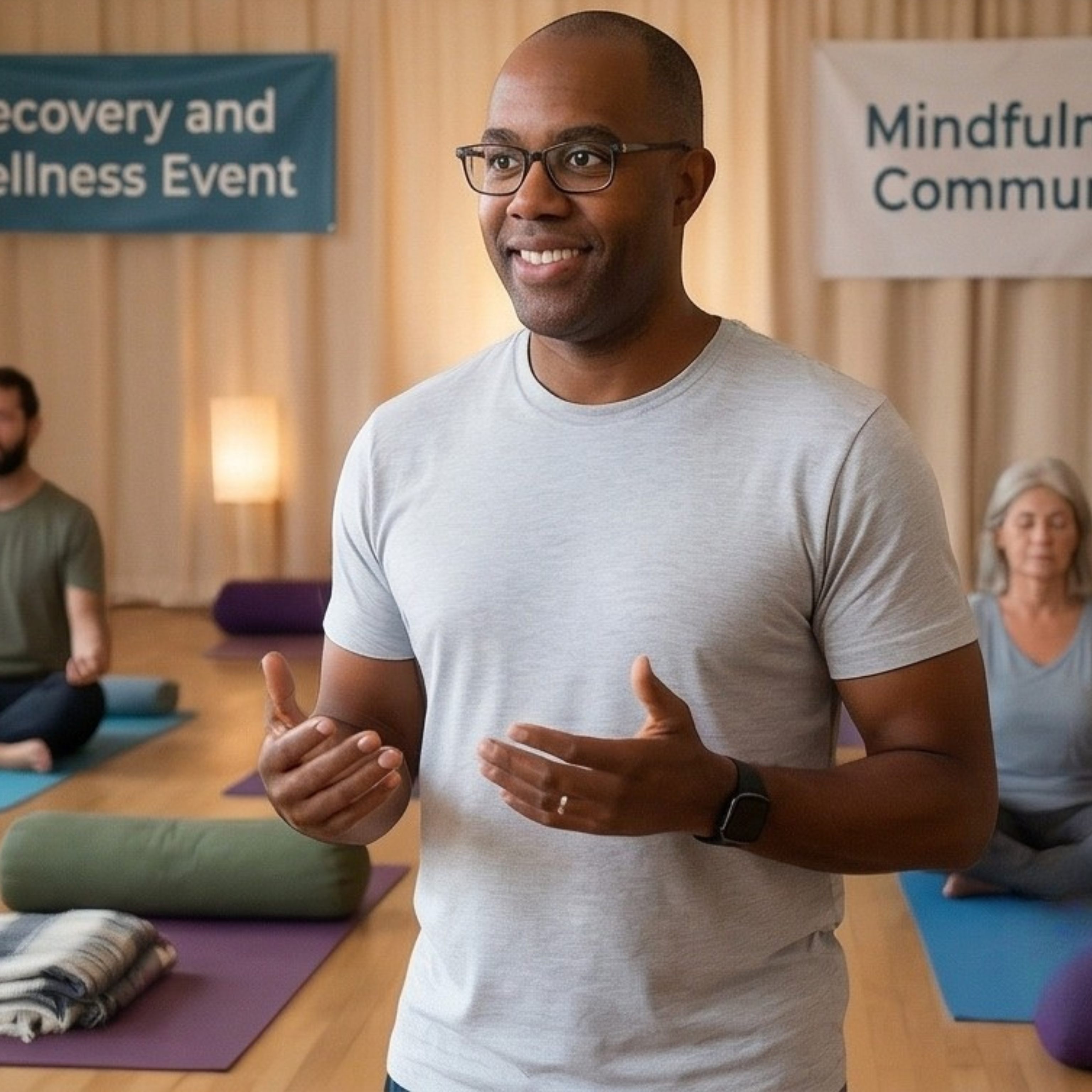 Louis Hill Jr. in corporate leadership session